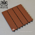 new co-extrusion tecnology wood plastic composite decking for swimming pool